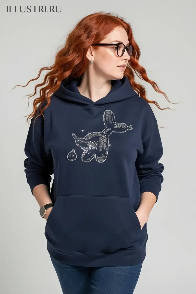 Визуализация Надувная собачка