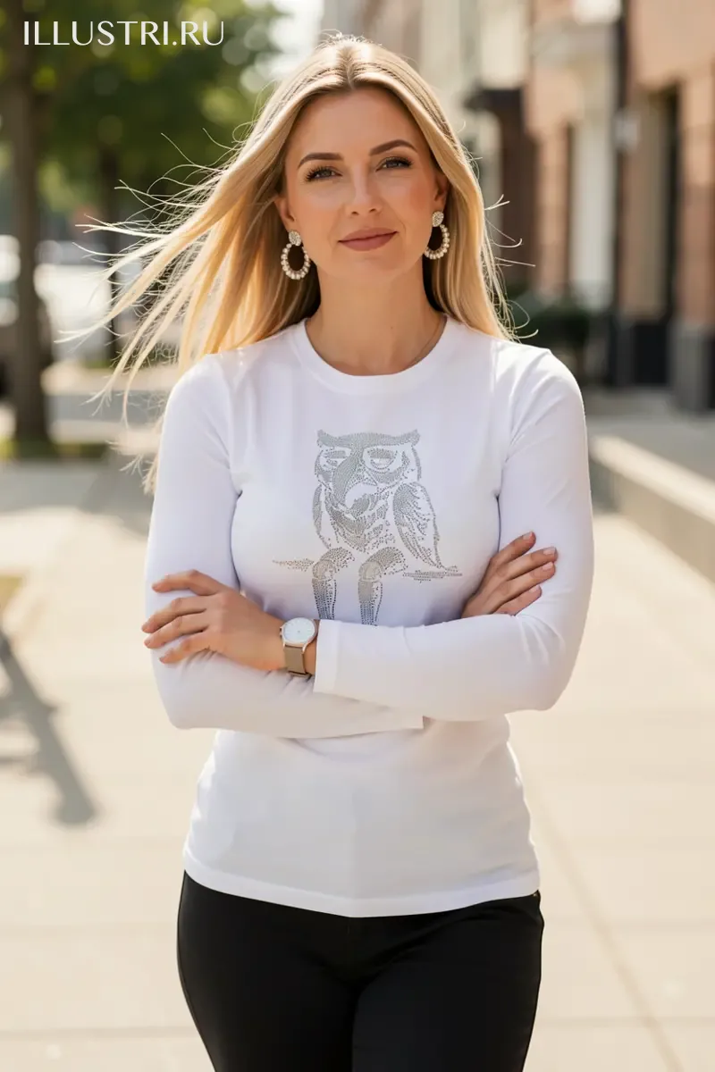 Визуализация Уставшая сова