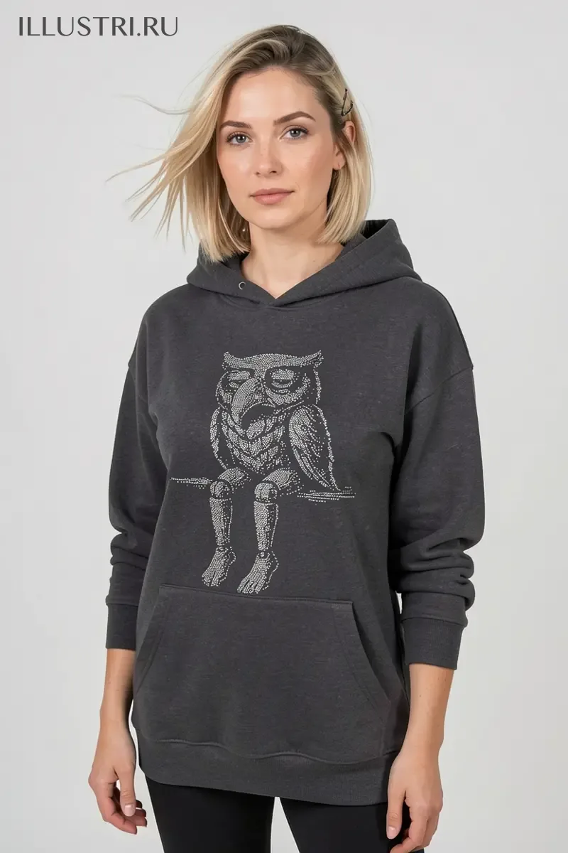 Визуализация Уставшая сова