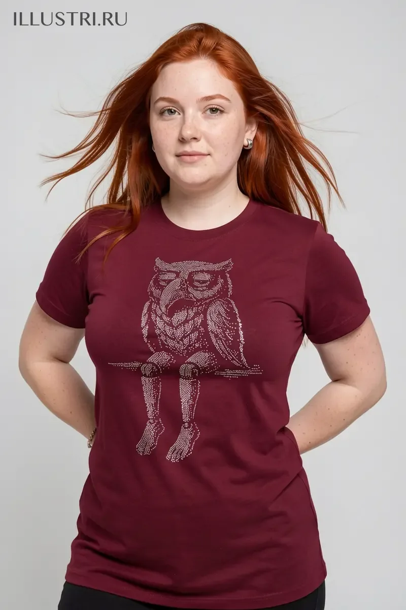 Визуализация Уставшая сова