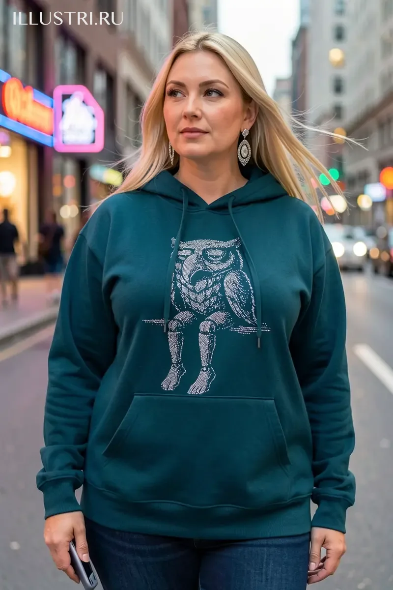 Визуализация Уставшая сова