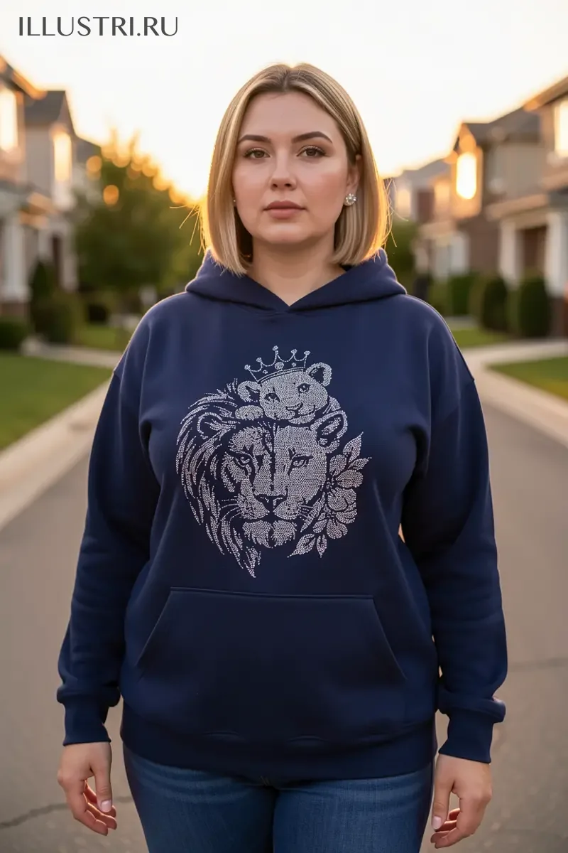 Визуализация Львиная семья