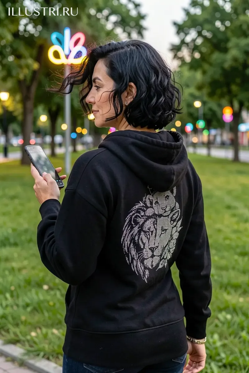 Визуализация Львиная семья