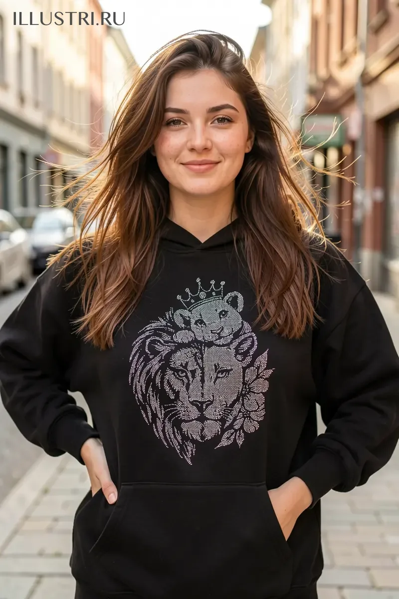 Визуализация Львиная семья