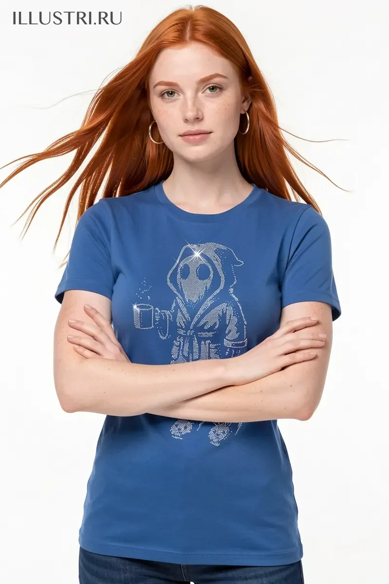 Визуализация Привидение с кофе