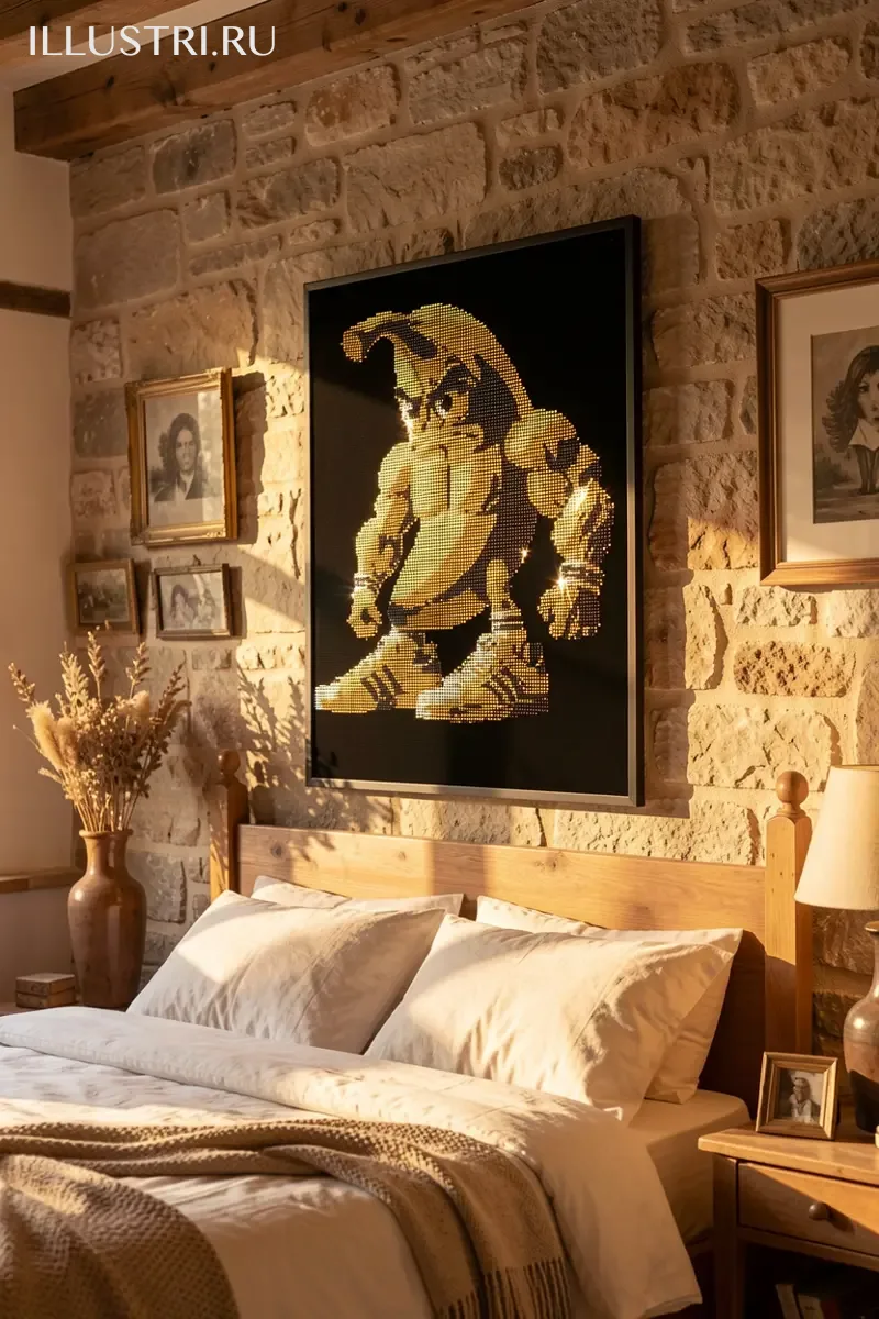 Визуализация Банан качок