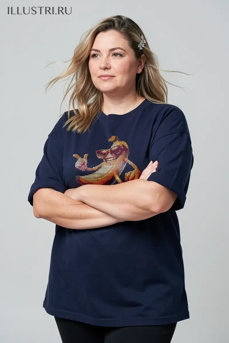 Визуализация Банан в очках