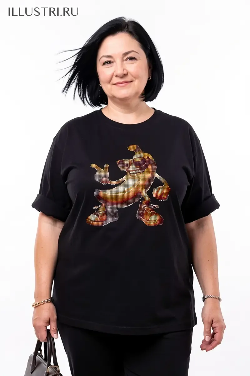 Визуализация Банан в очках