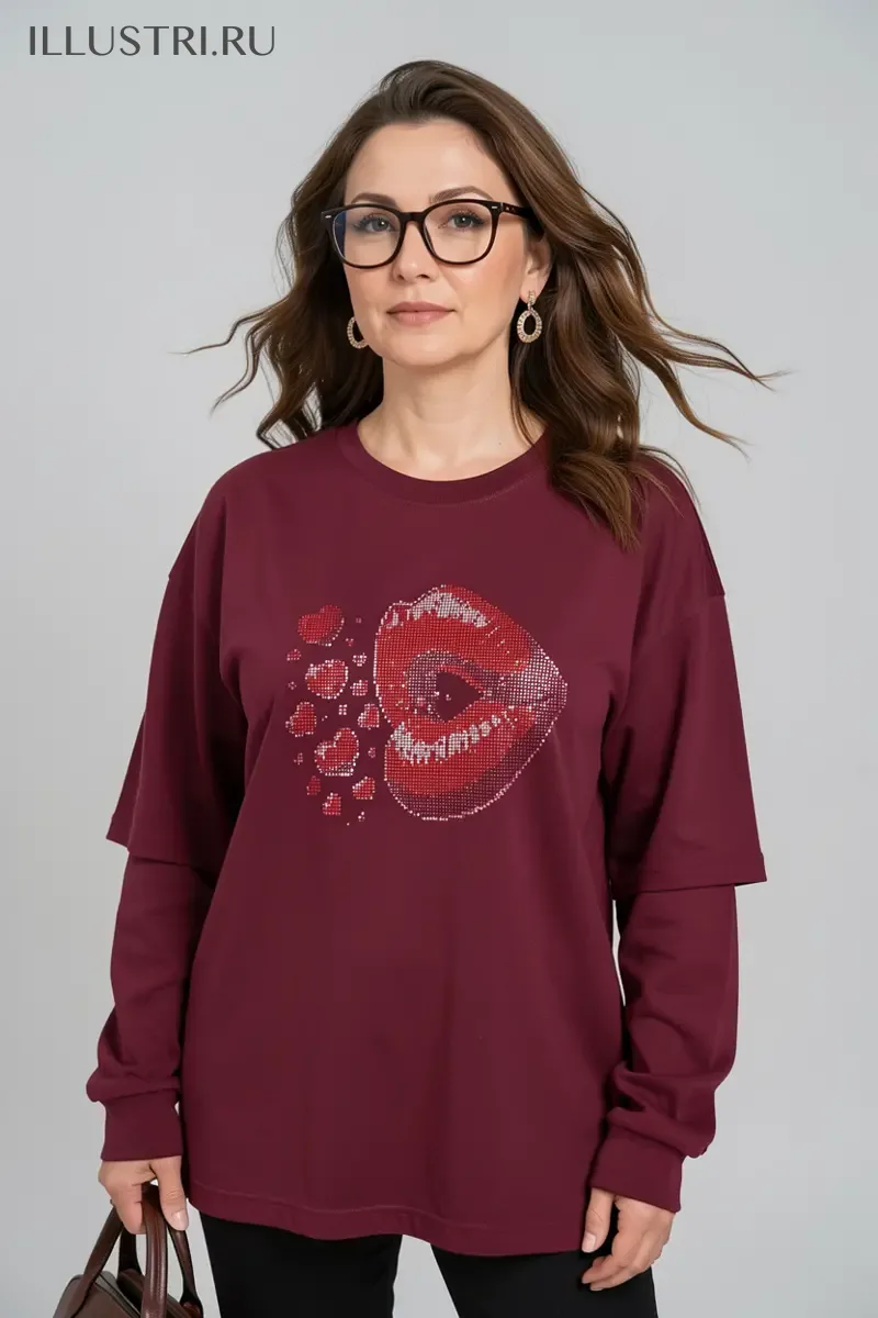 Визуализация Сердечный поцелуй