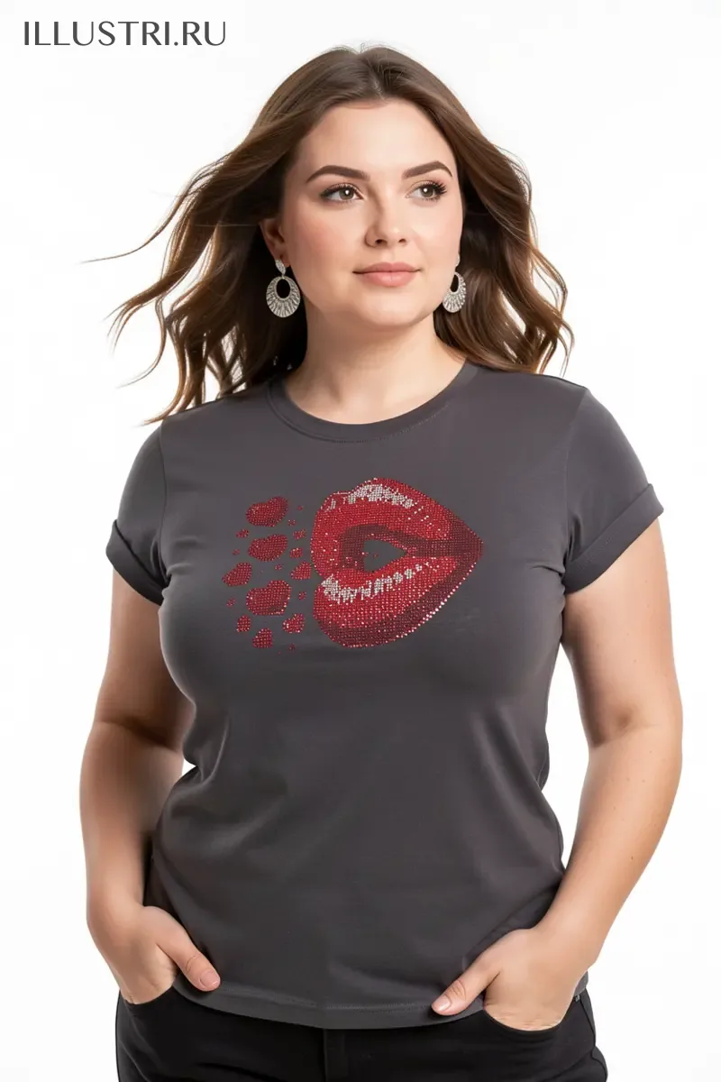 Визуализация Сердечный поцелуй