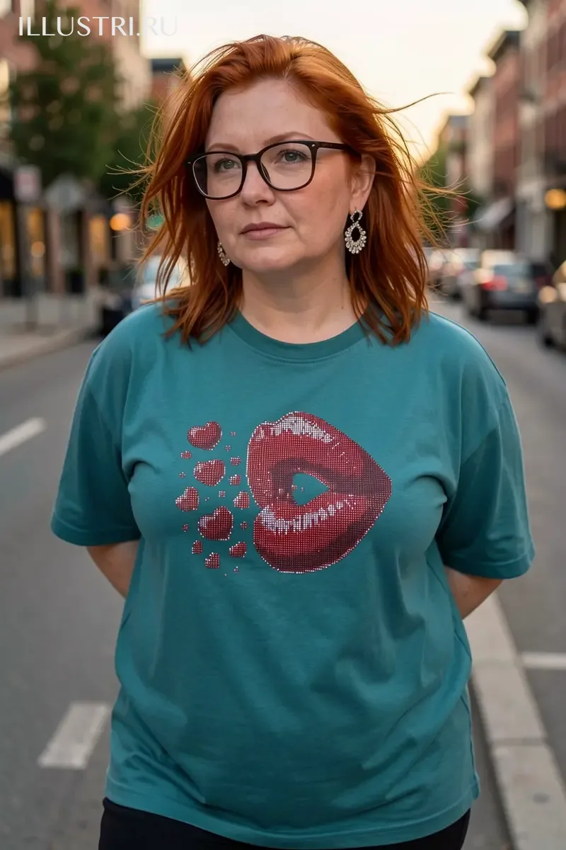 Визуализация Сердечный поцелуй