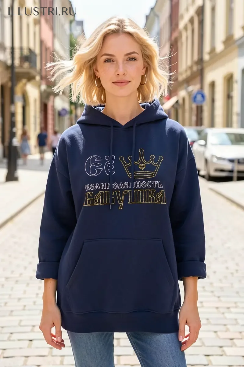 Визуализация Её великолепность бабушка