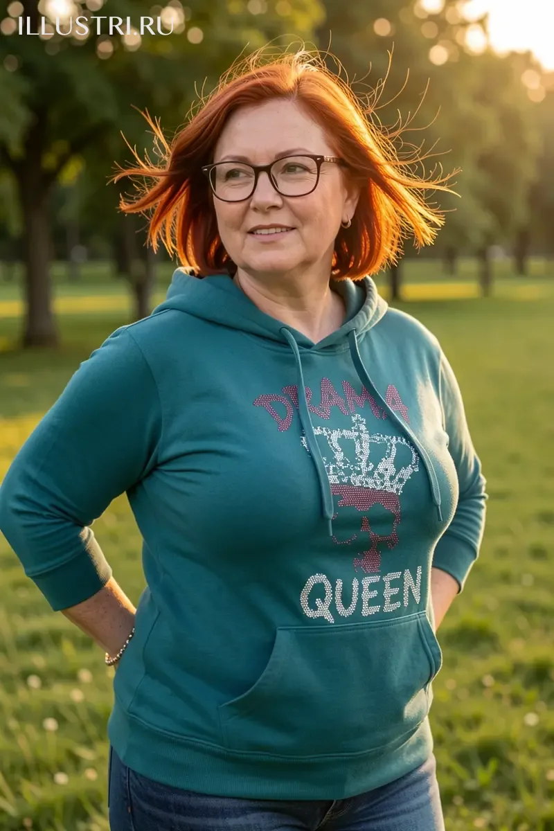 Визуализация Надпись "DRAMA QUEEN"