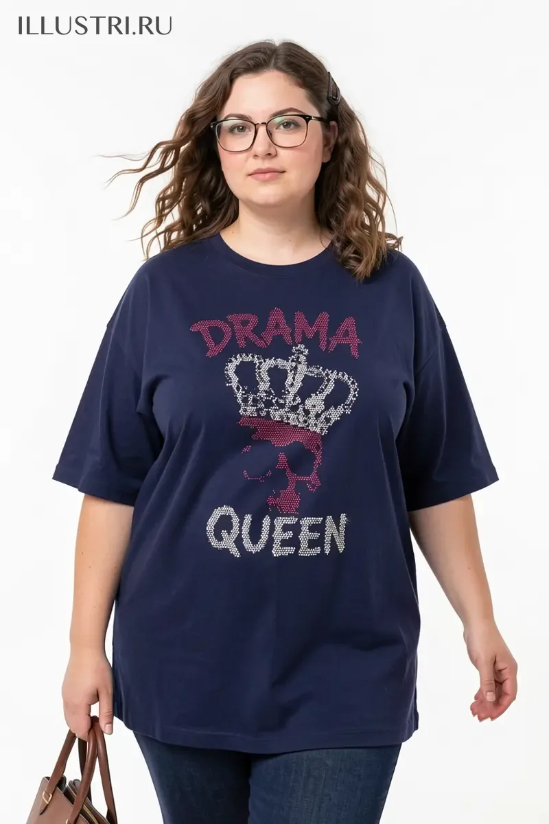 Визуализация Надпись "DRAMA QUEEN"