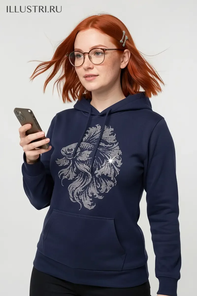 Визуализация Ажурная рыбка