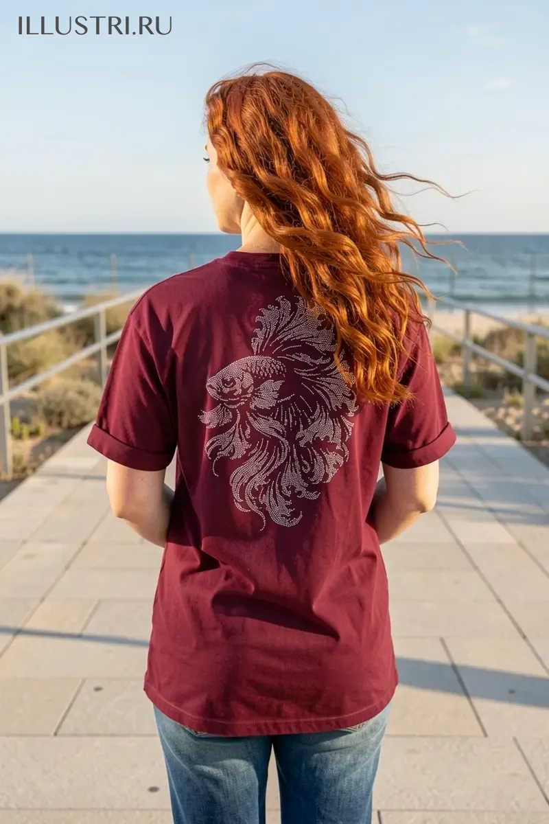 Визуализация Ажурная рыбка