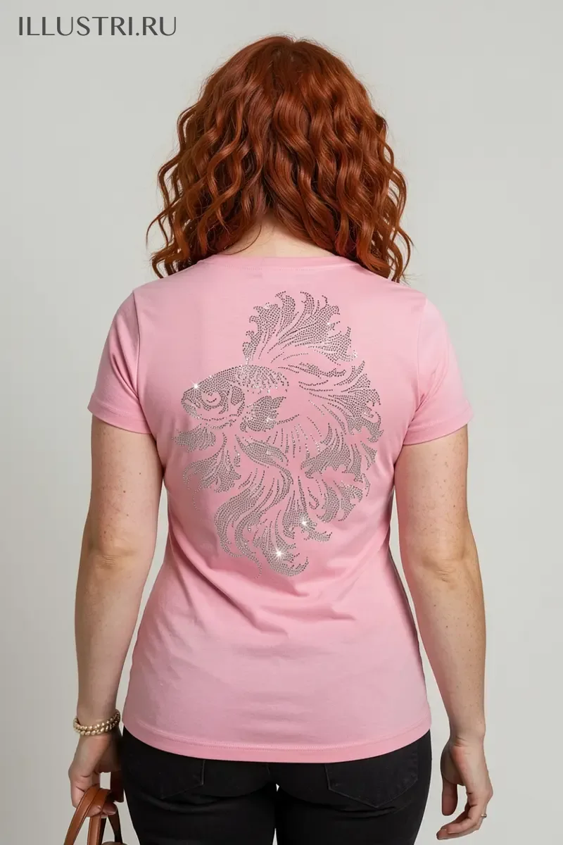 Визуализация Ажурная рыбка