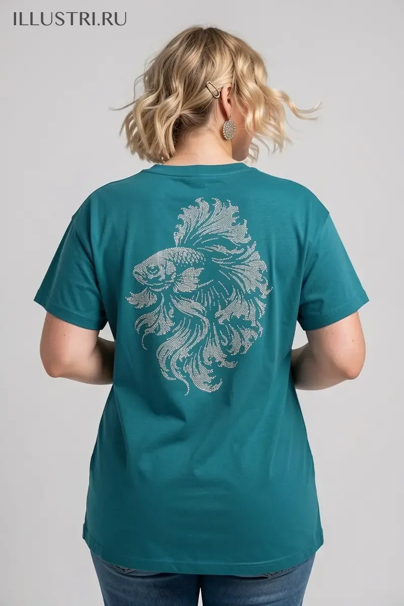 Визуализация Ажурная рыбка