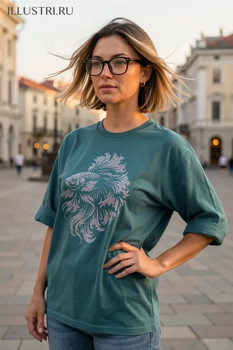 Визуализация Ажурная рыбка