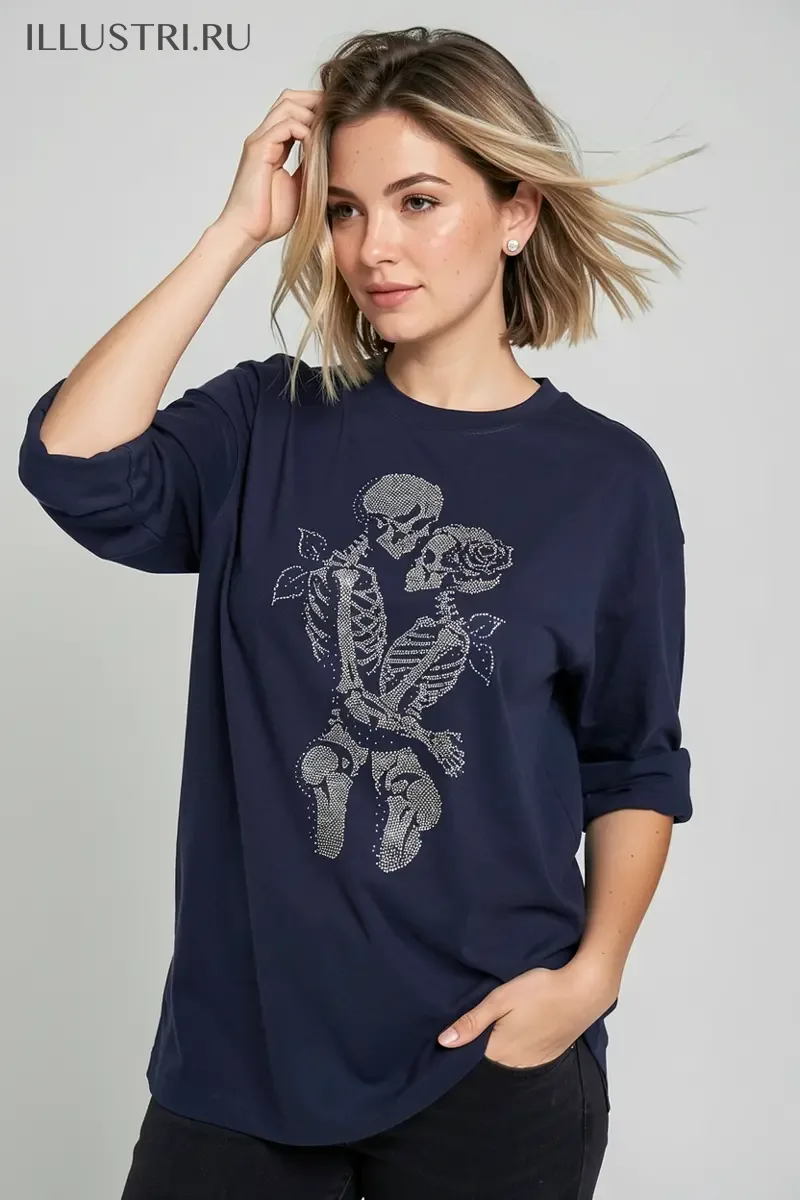 Визуализация Влюбленные скелеты