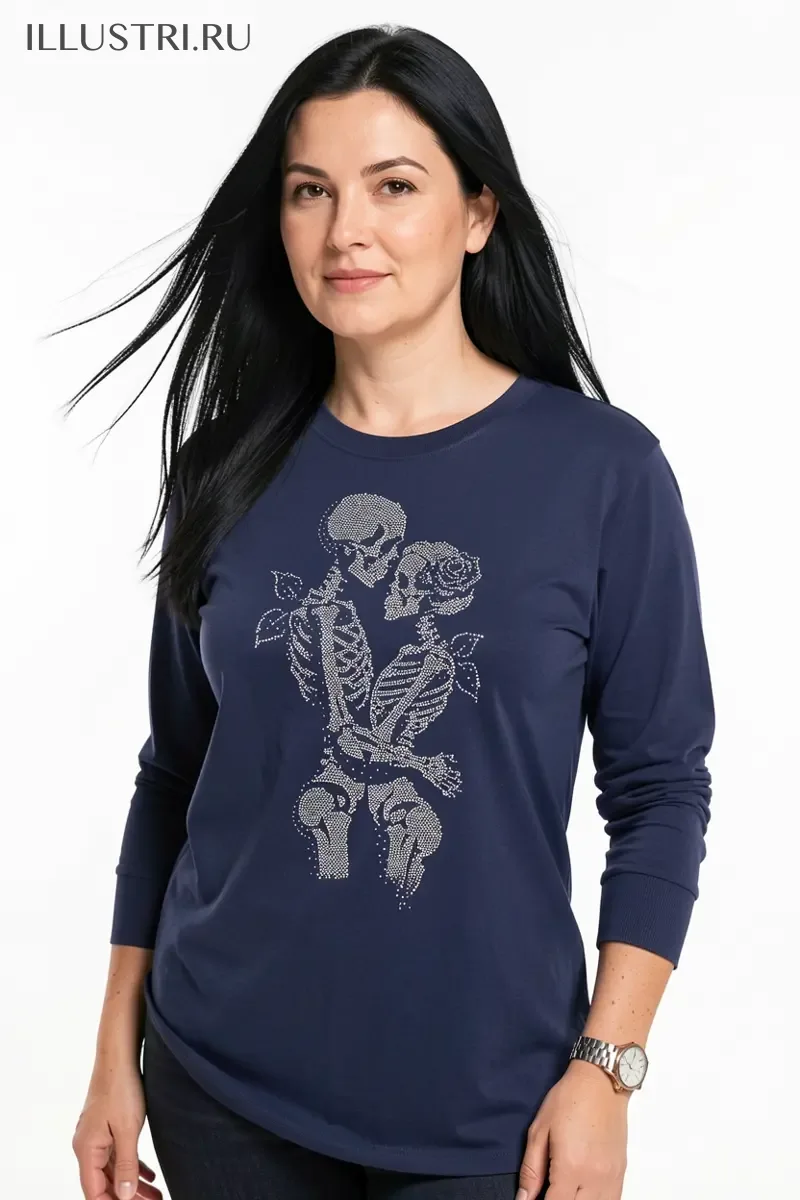 Визуализация Влюбленные скелеты