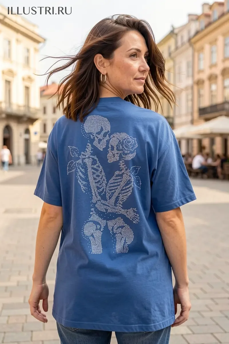 Визуализация Влюбленные скелеты