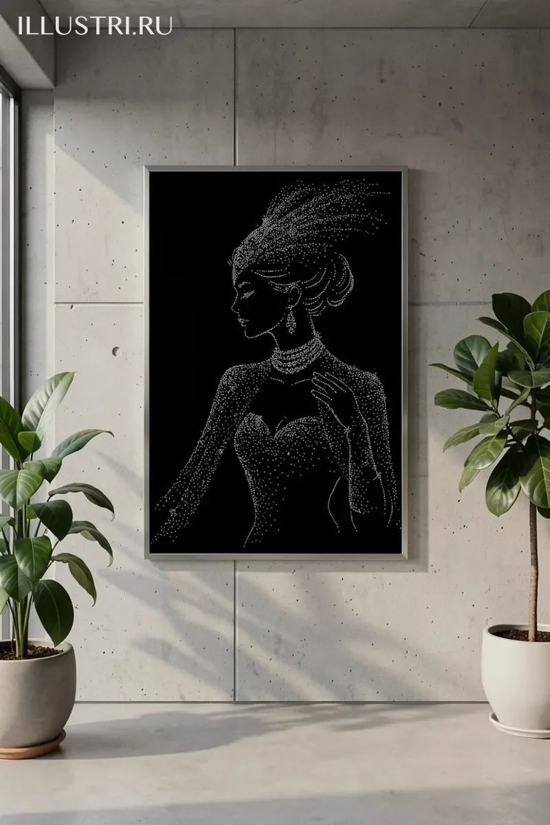 Визуализация Девушка