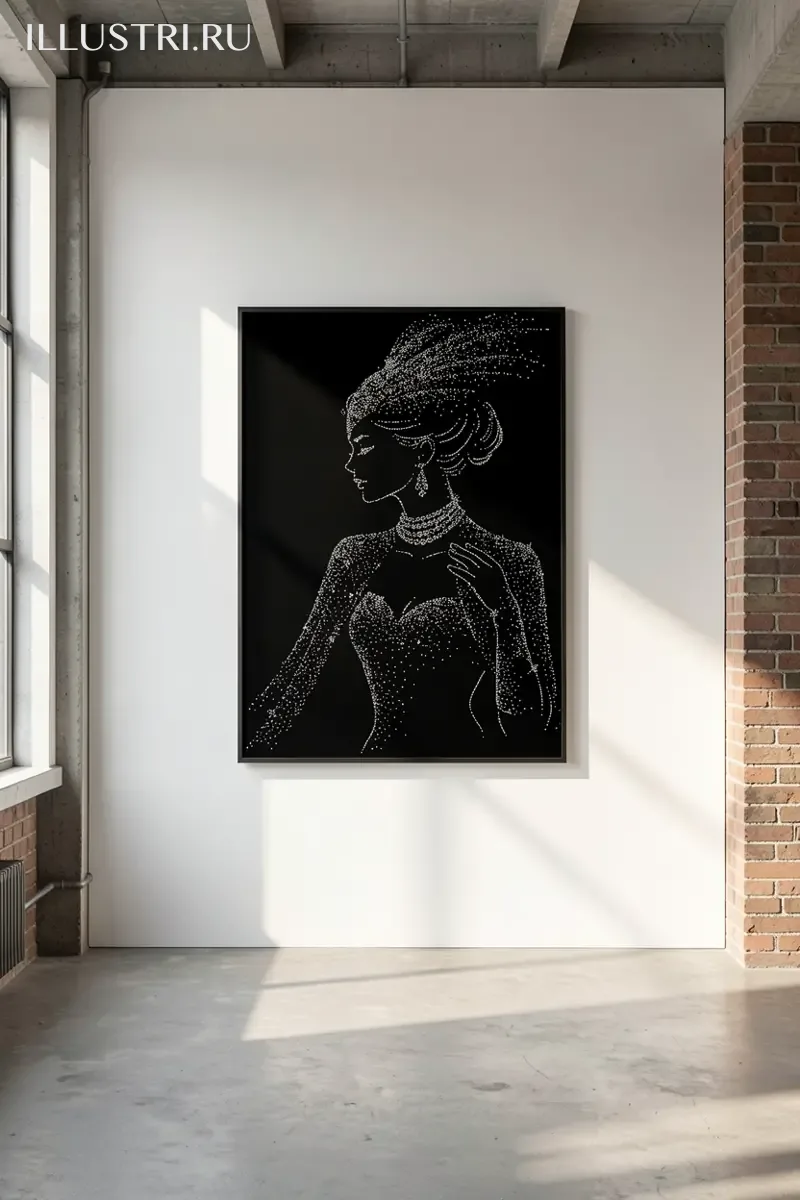 Визуализация Девушка