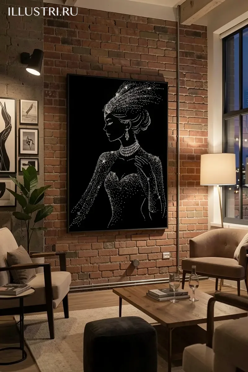 Визуализация Девушка