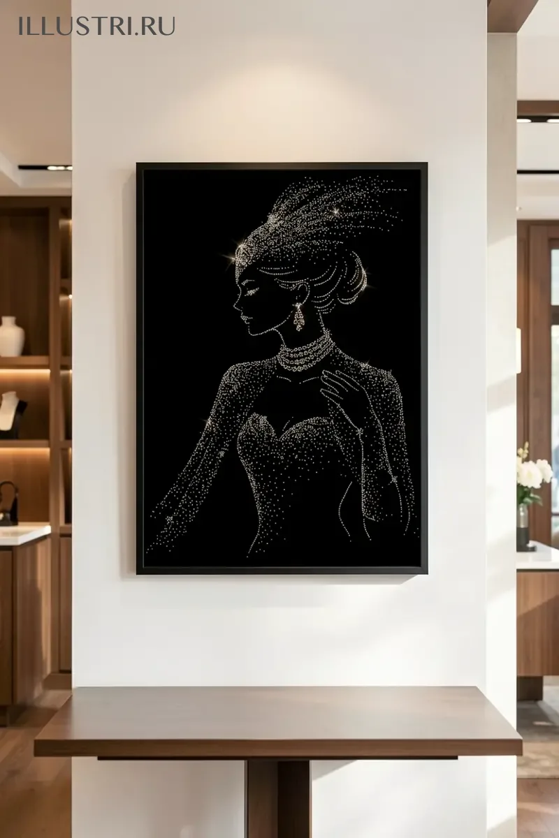 Визуализация Девушка