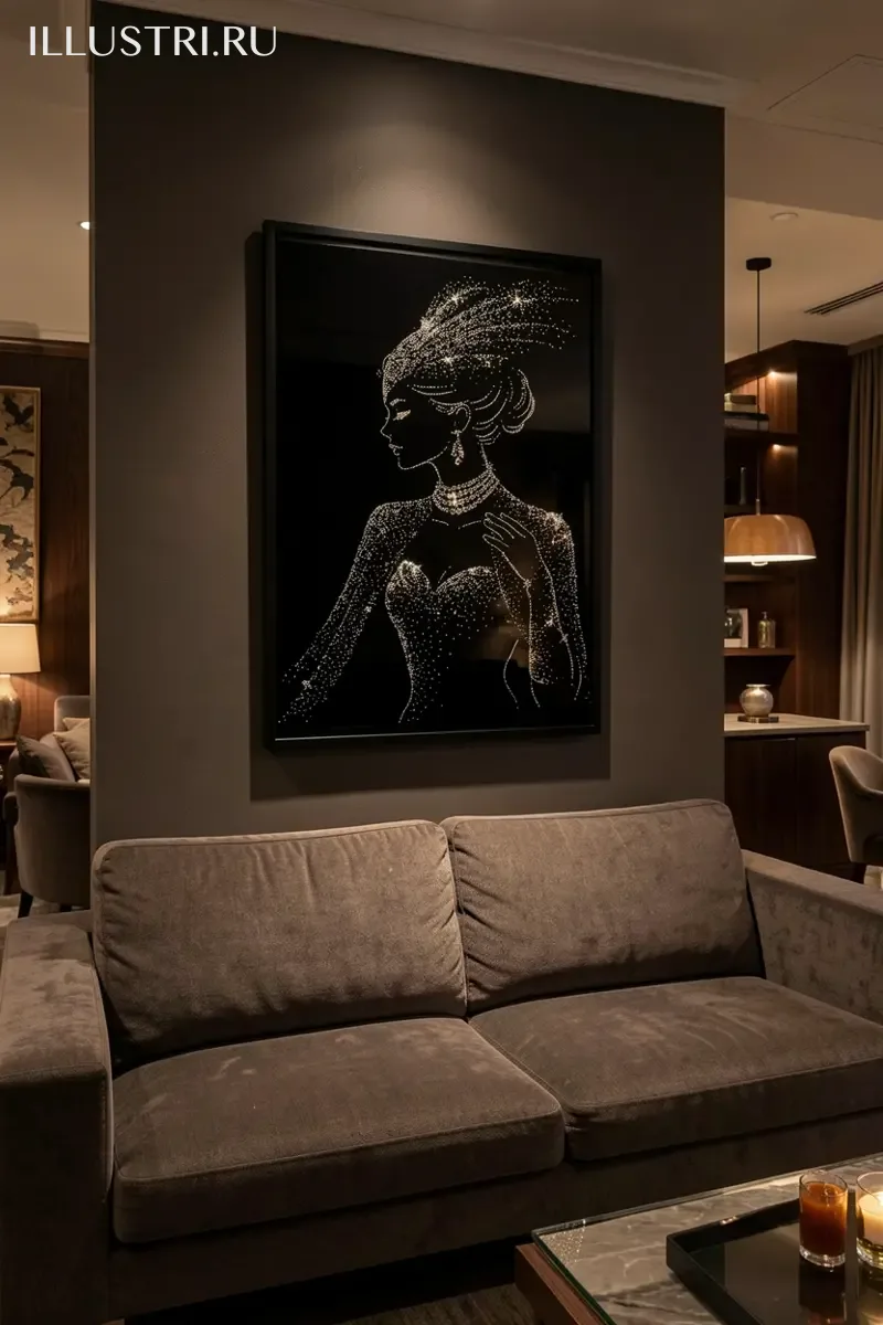 Визуализация Девушка