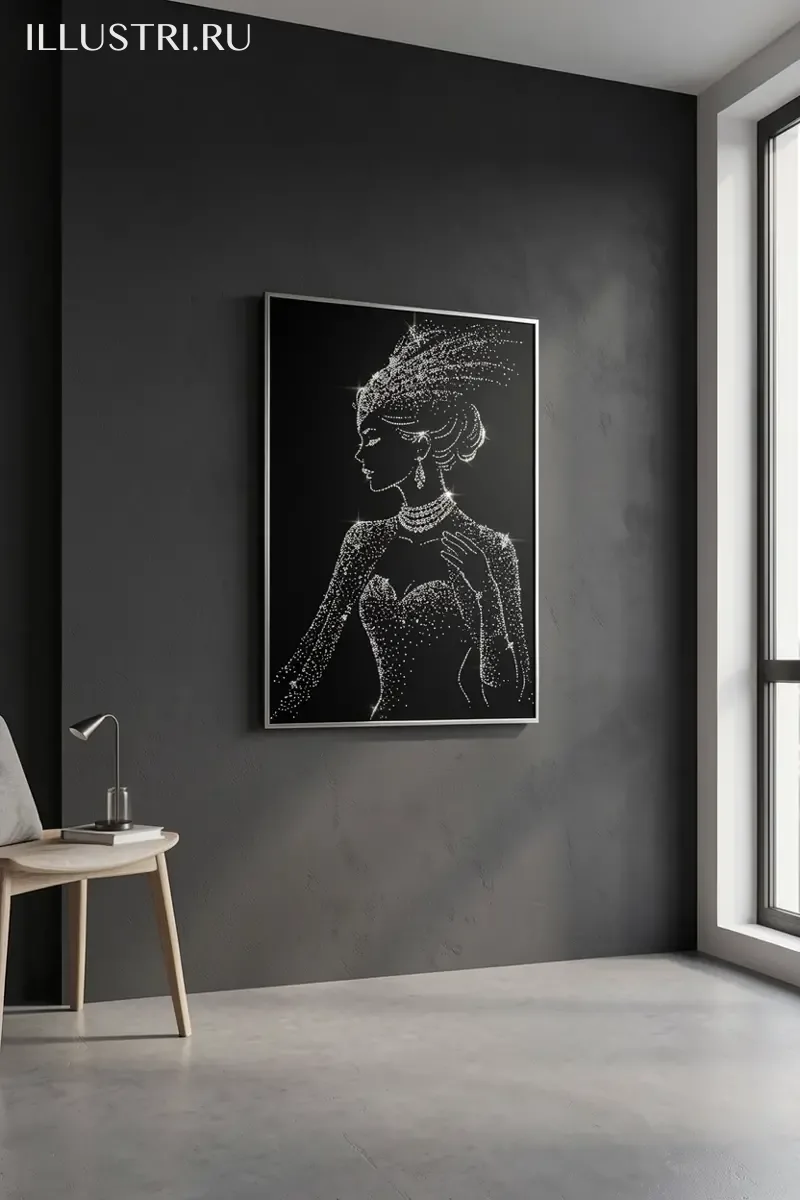 Визуализация Девушка