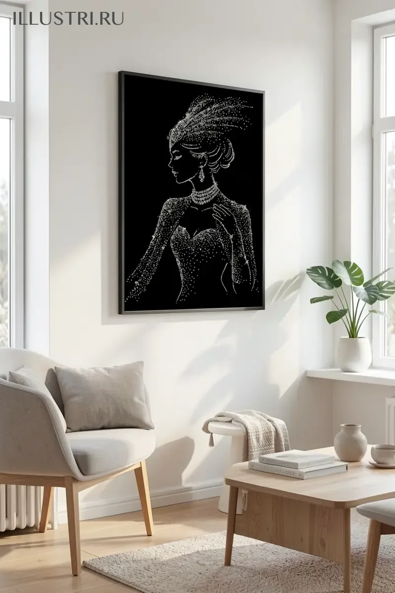 Визуализация Девушка