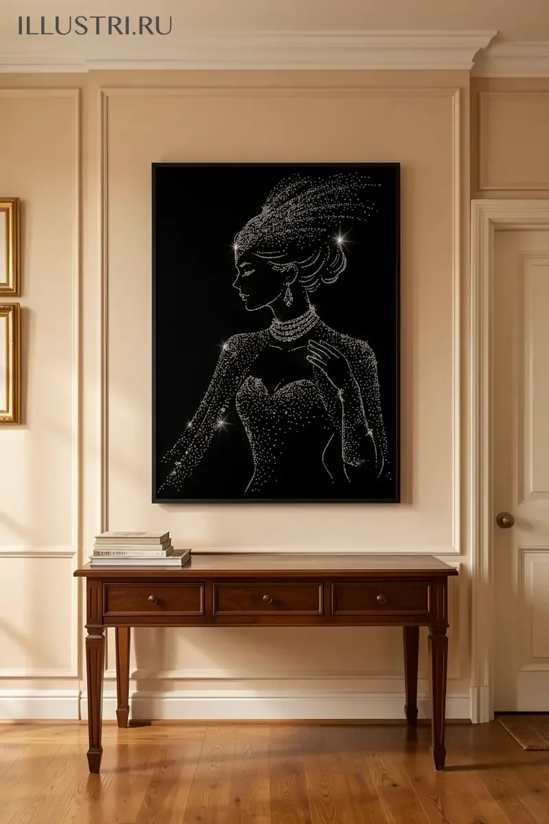 Визуализация Девушка