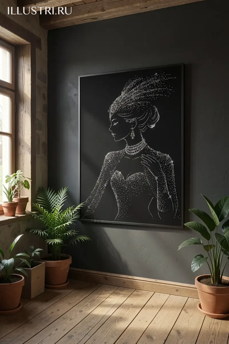 Визуализация Девушка