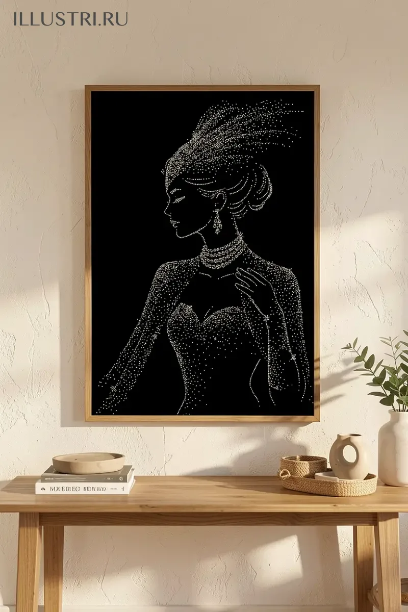 Визуализация Девушка