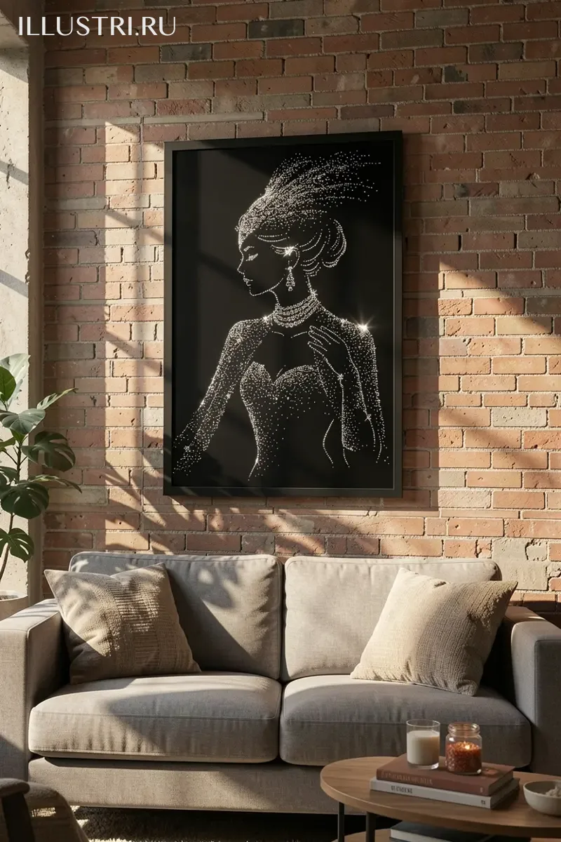 Визуализация Девушка