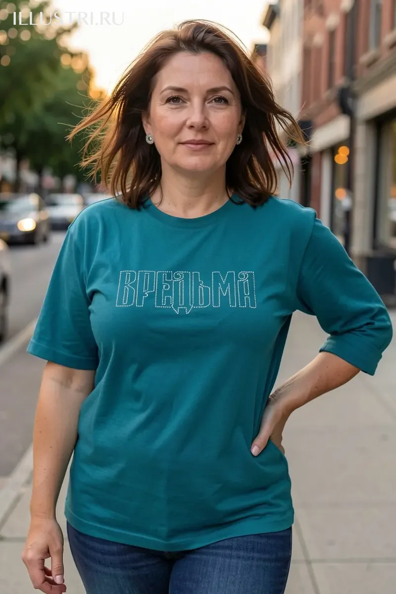 Визуализация Надпись "Вредьма"