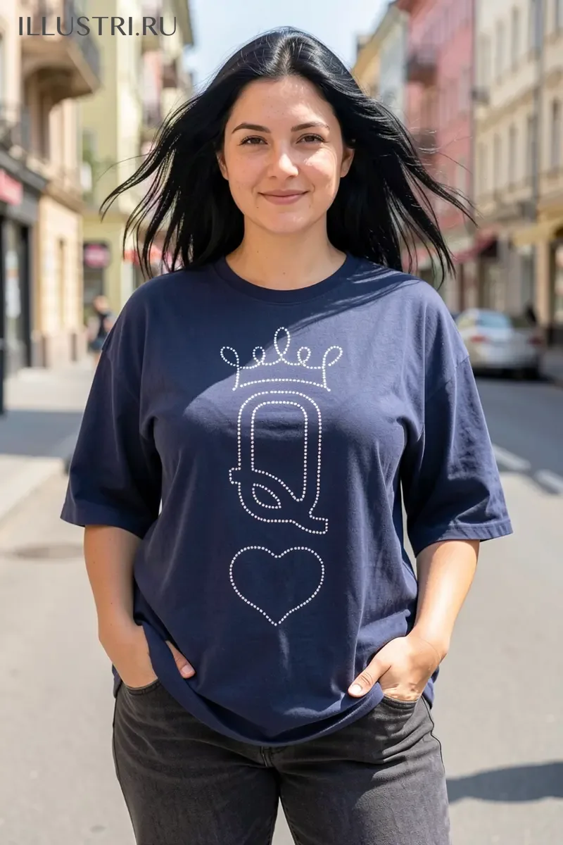 Визуализация Надпись "буква Q"