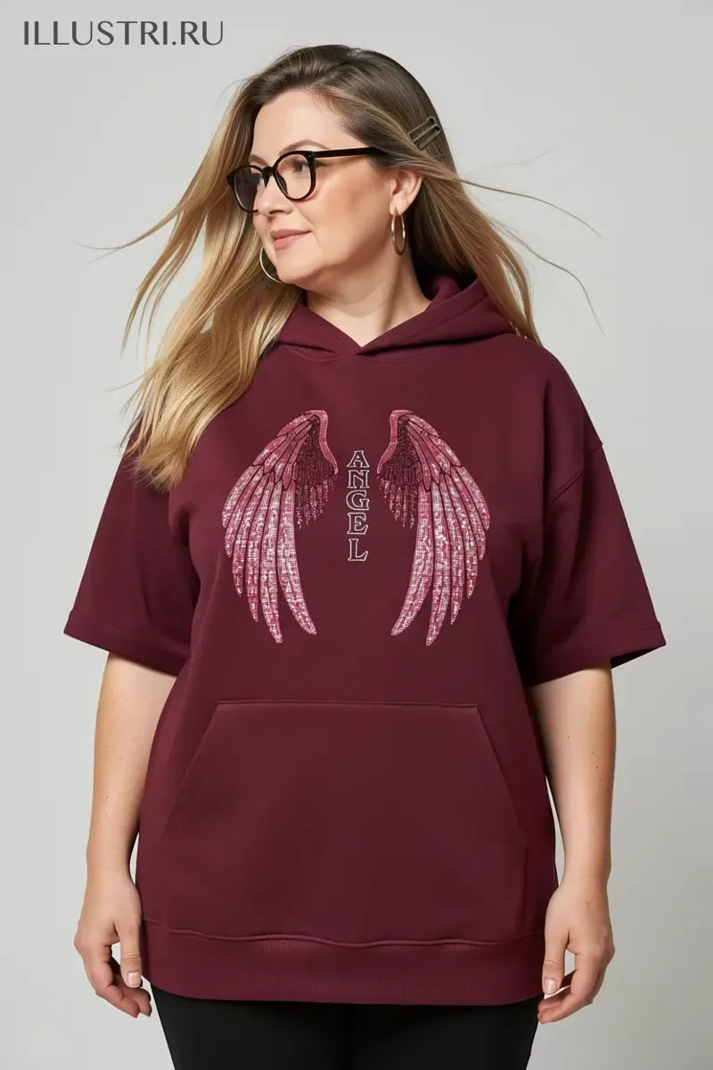 Визуализация Ангел крылья