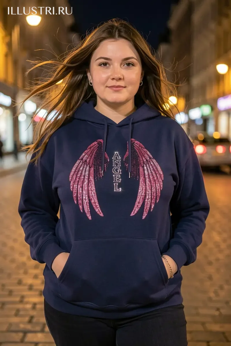 Визуализация Ангел крылья