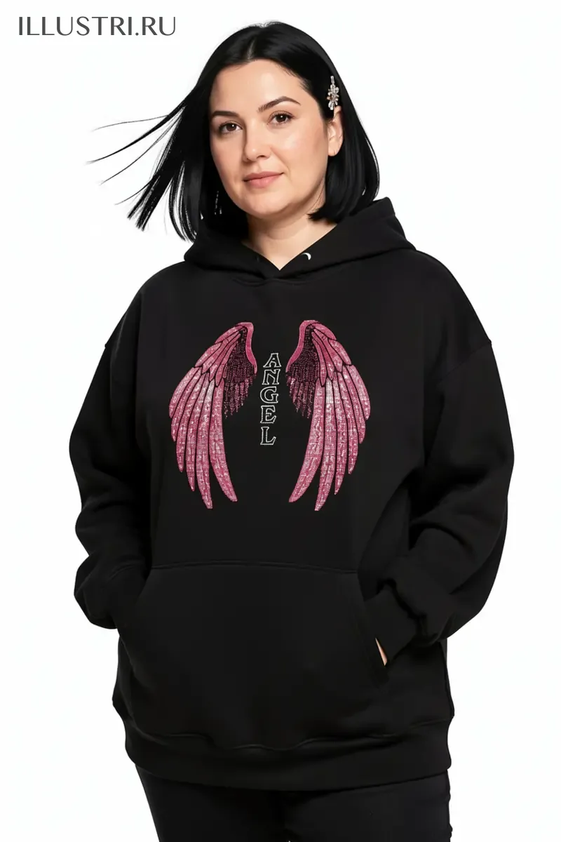 Визуализация Ангел крылья