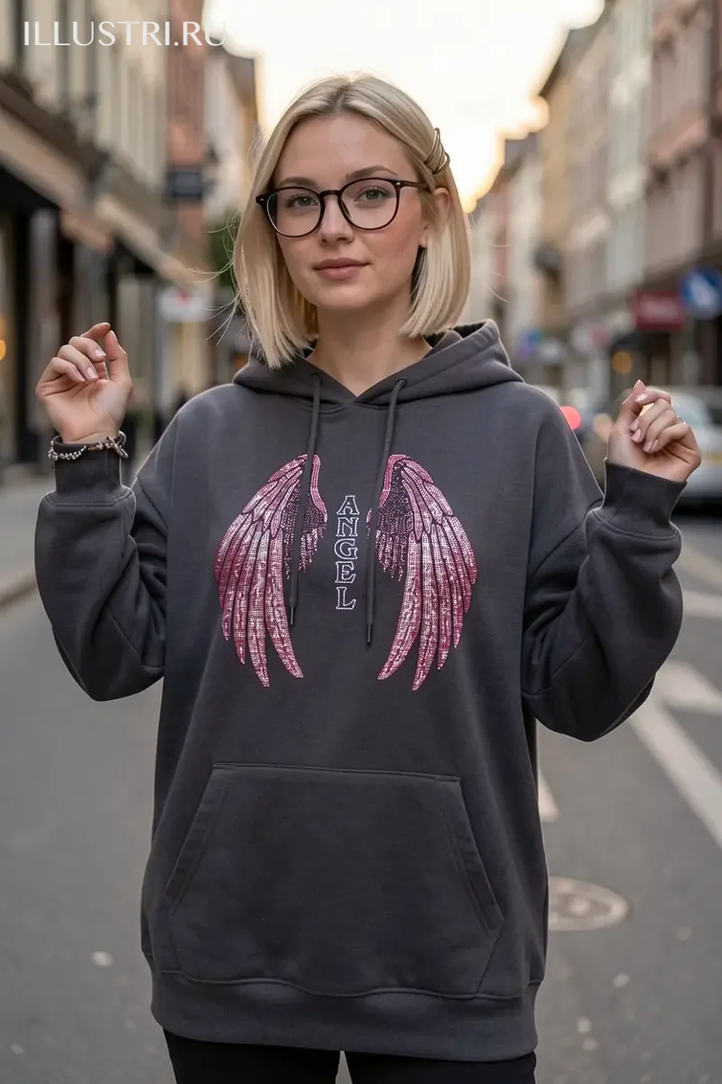 Визуализация Ангел крылья