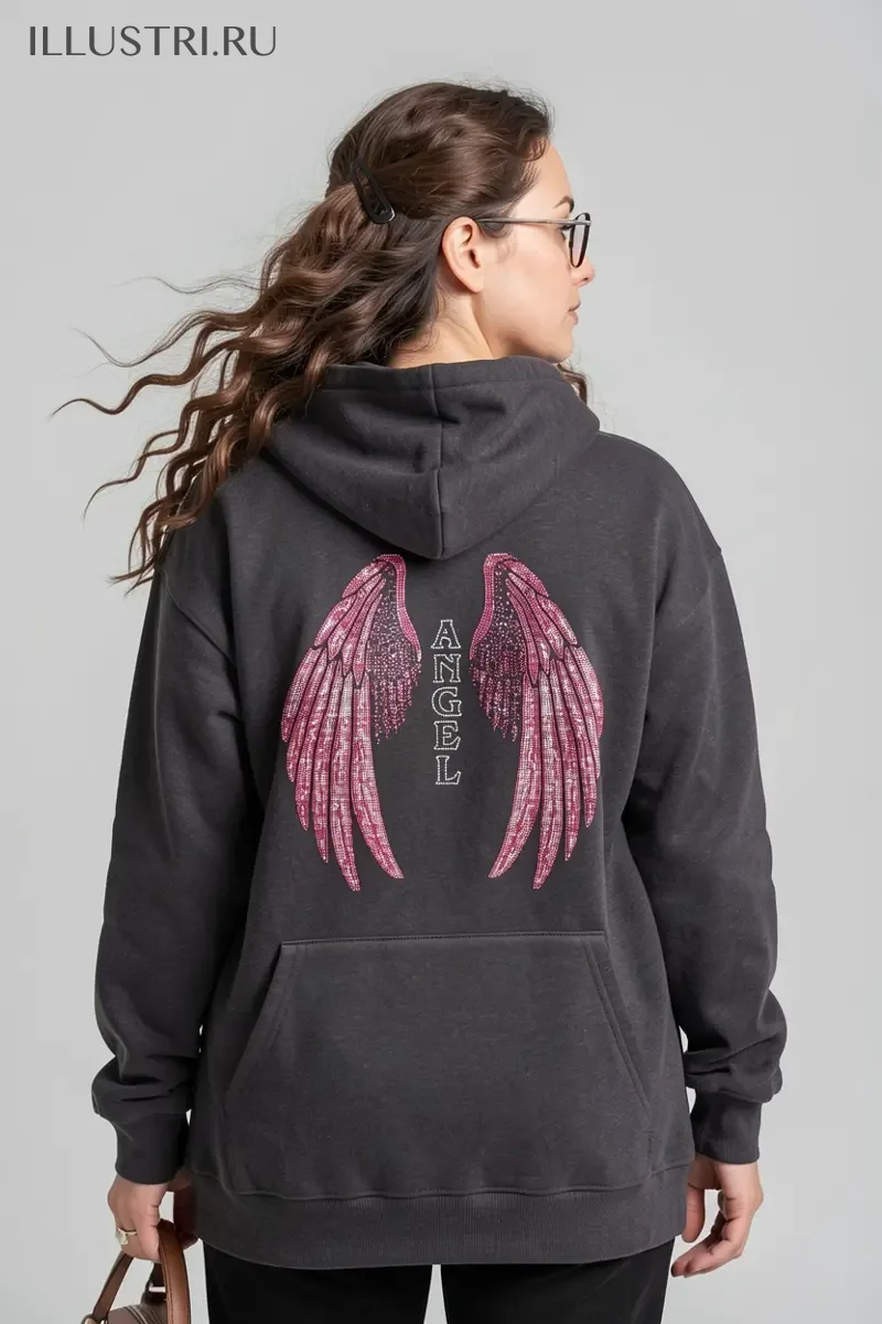 Визуализация Ангел крылья