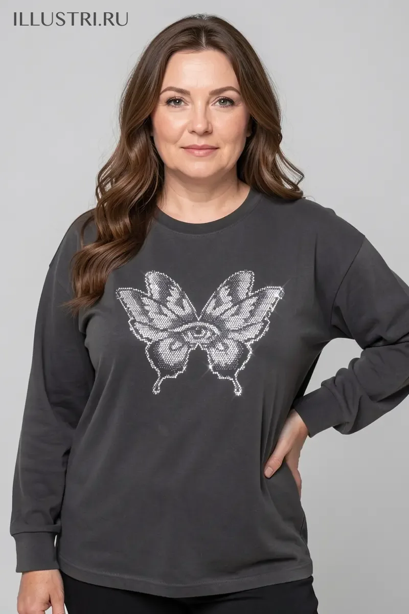 Визуализация Бабочка-глаз