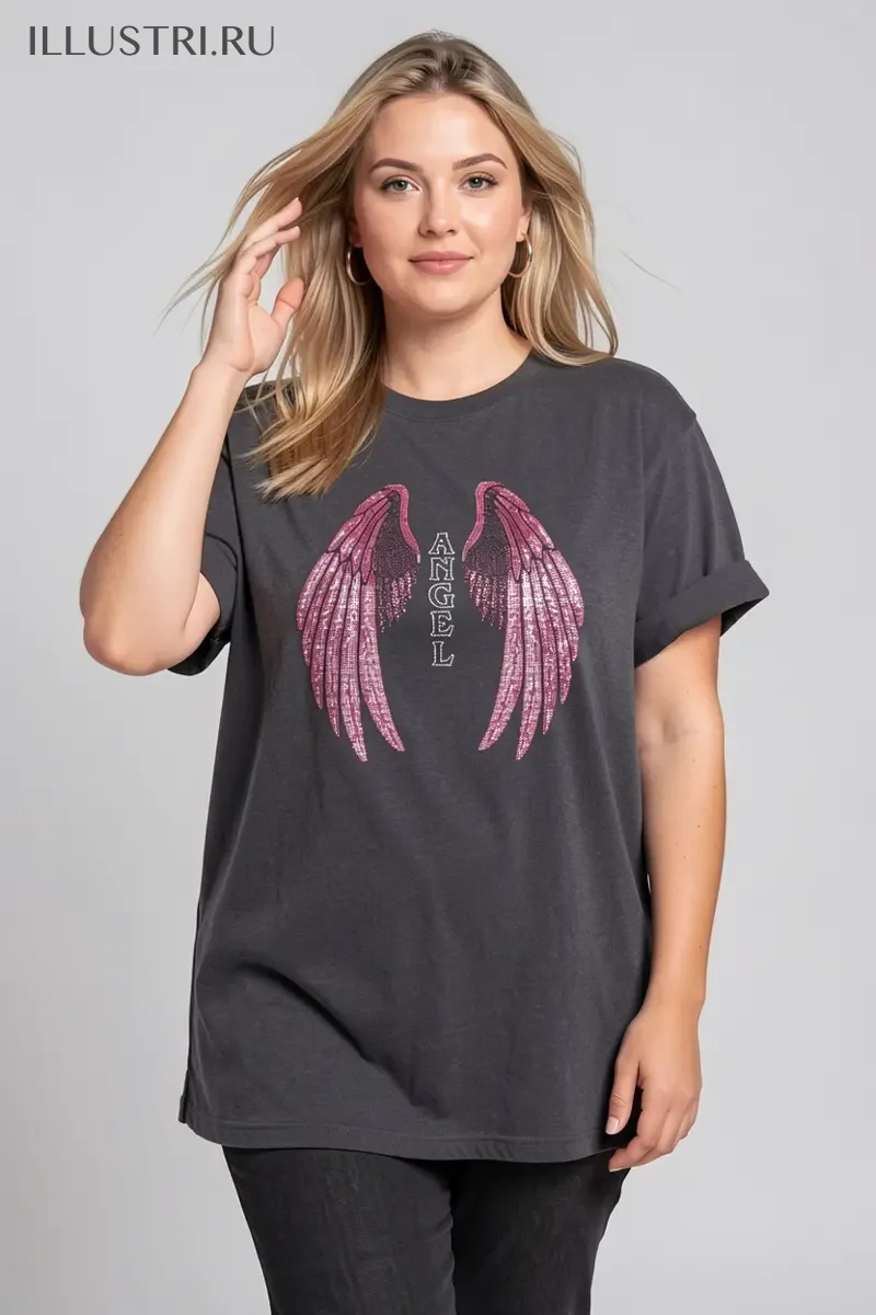 Визуализация Ангел крылья