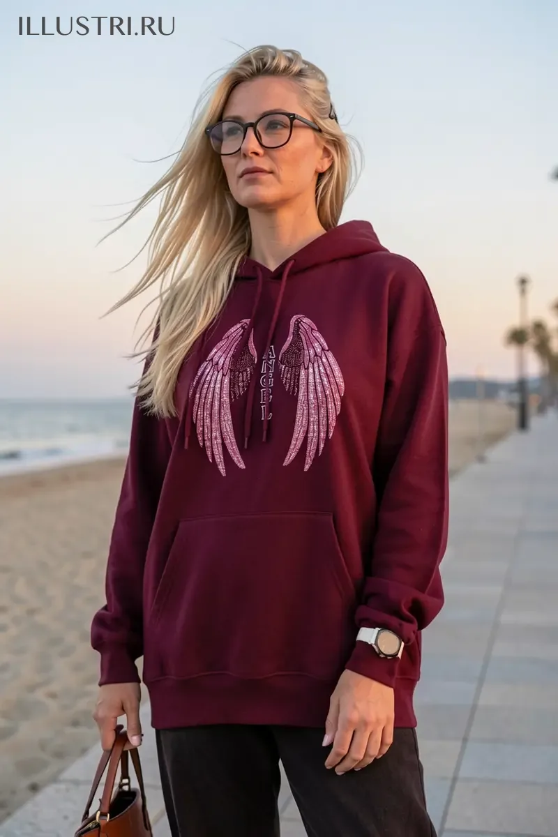 Визуализация Ангел крылья