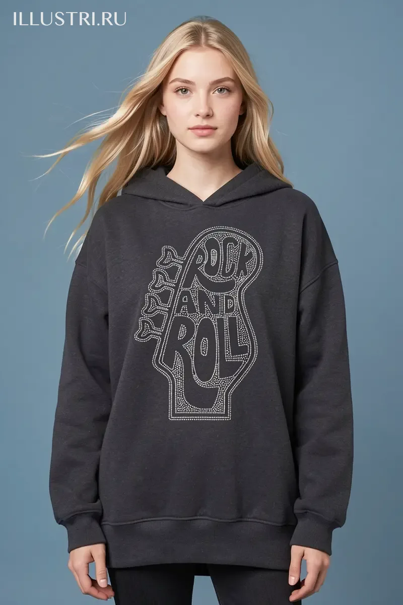 Визуализация ROCK & ROLL  (голова гитары)