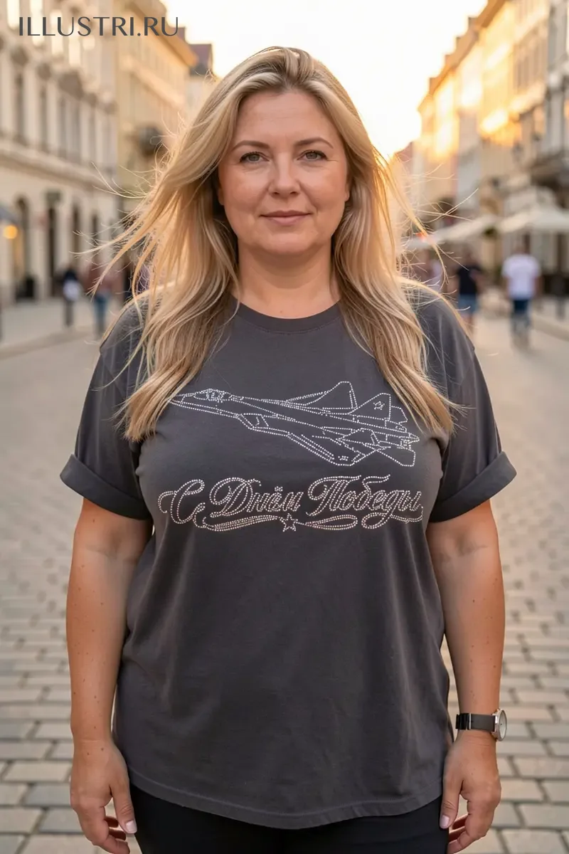 Визуализация Самолёт С Днём Победы