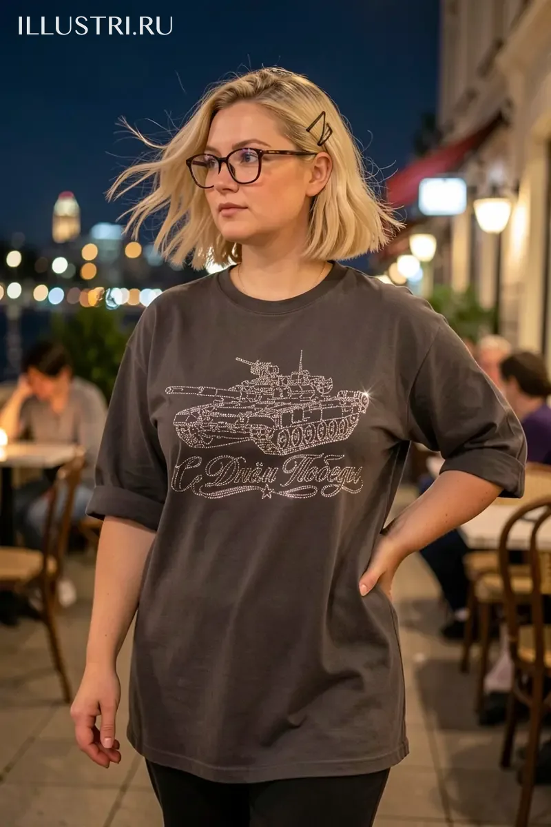 Визуализация Танк С Днём Победы